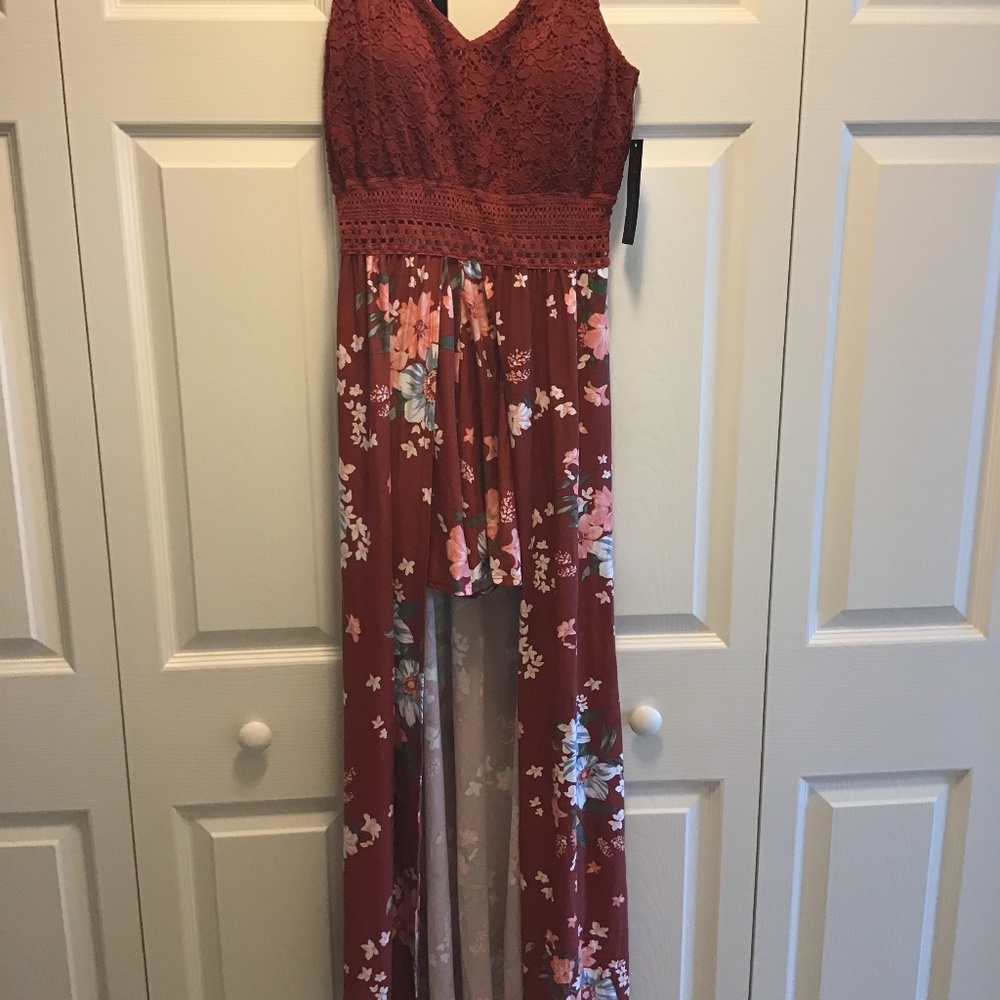 Dress with shorts